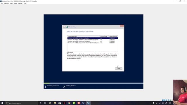 1.2 Instalación de Windows Server 2016 con Server Core смотреть онлайн