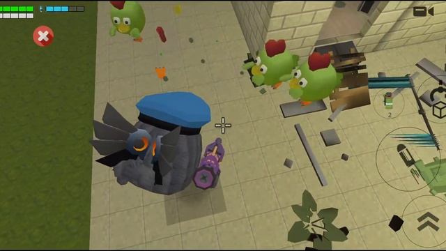 Chicken Gun Zombie Mode || Pro VS Hacker || ChaloHouseZ || Level # 2751 || Android Gameplay Video смотреть онлайн