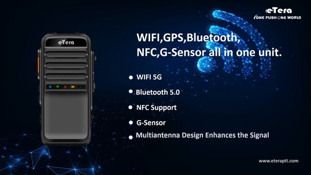 ETera T780/ 4G Poc IP68 Level/screenless Poc