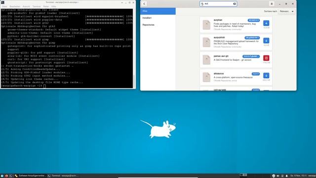 Betriebssystem: Arch Linux смотреть онлайн