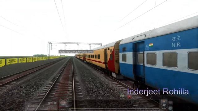 When Samta Express runs with ICF Rakes || #12807_Samta_Express || #indian_railways #bharatstream смотреть онлайн