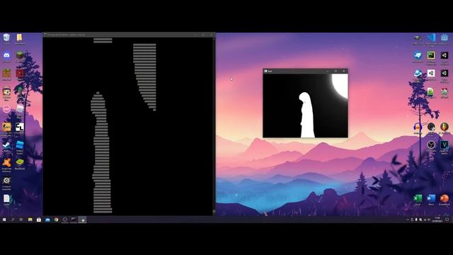 Bad Apple!! But it is played on windows cmd (ft. Sampley de guitarra) смотреть онлайн