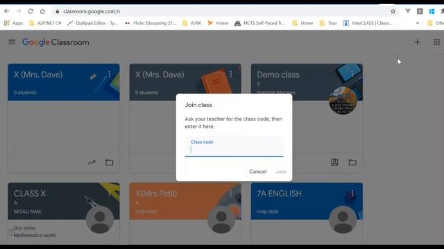 Google Classroom Enrollment смотреть онлайн