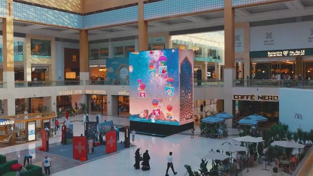Our 3D Screen Yas Mall - Abu Dhabi