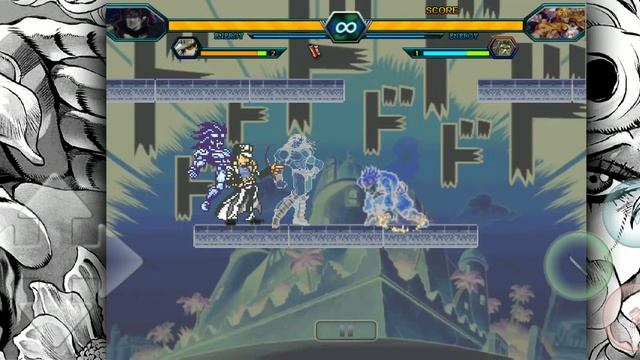 Kars Vs Dio. [JOJO MUGEN] Full Battle.(Android) смотреть онлайн