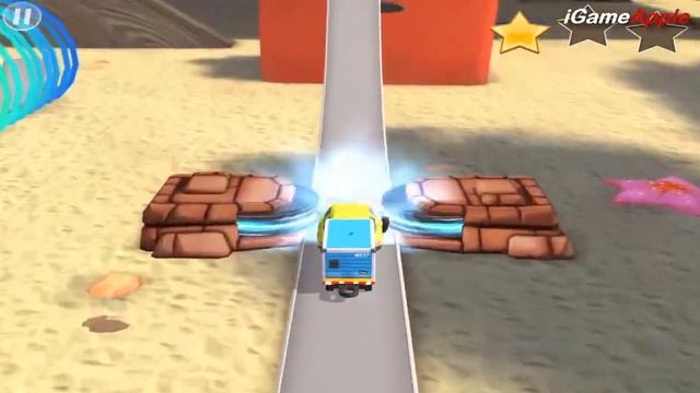 Disney Pixar Cars Daredevil Garage ACER W/ LUGGAGE CART