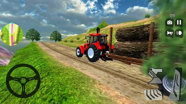 Real Tractor Trolley Cargo Farming Simulation Games 2021 - Android Gameplay