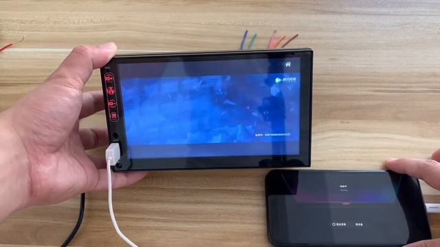 7 Inch Double Din Car Stereo Compatible With Apple CarPlay And Android Auto