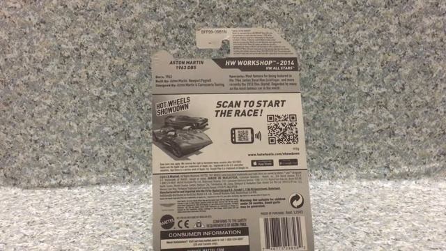 Hot Wheels Goldfinger Aston Martin DB5 vehicle review смотреть онлайн