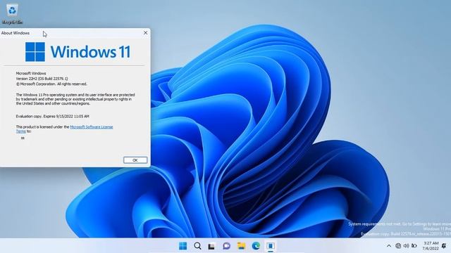 UI ของ Windows 11 22H2 build 22579.1 смотреть онлайн