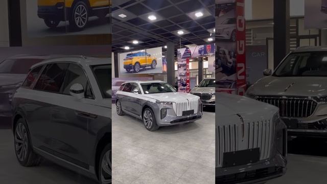 Электромобиль HONGQI HS9 смотреть онлайн