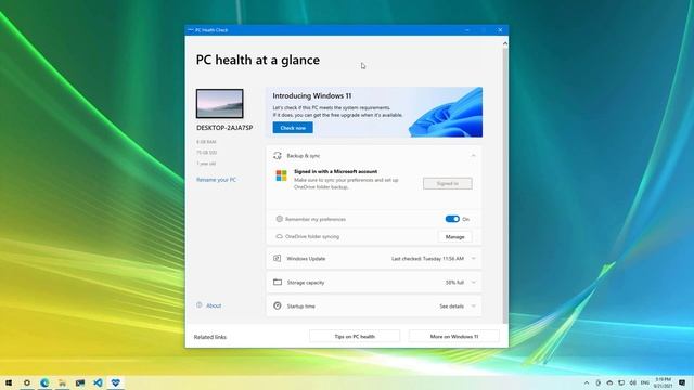 Windows 11: Use PC Health Check app to determine hardware compatibility (Official) смотреть онлайн