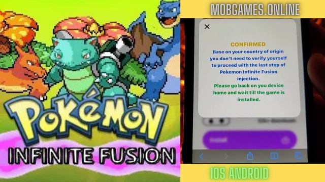 Pokemon Infinite Fusion iOS & Android Download Tutorial смотреть онлайн