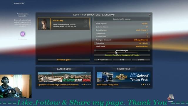 Pro BD Map 8.4 + Hino aj 1j + Hyundai BUS download (Game version = 1.36 & 1.37 ) смотреть онлайн