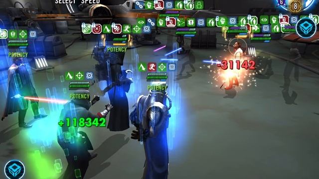 SWGOH - GAC - 5v5 - SEE vs JMK - Fail смотреть онлайн