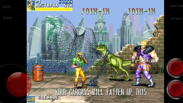 Cadillac & dinosaur world best 90s game level #1 смотреть онлайн