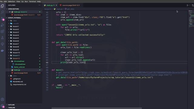 Парсинг на Python, Selenium и BS4 | Выполняем заказ на фрилансе | Парсинг динамического сайта смотреть онлайн