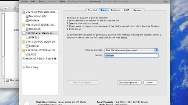 How to format a drive for Mac OS смотреть онлайн
