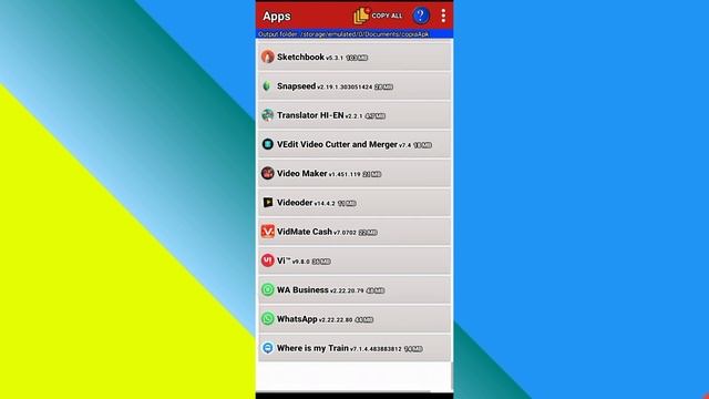 Mobile Screen ka Apps ko File me Copy Kaise kare|Installed apps ko file me convert kare смотреть онлайн
