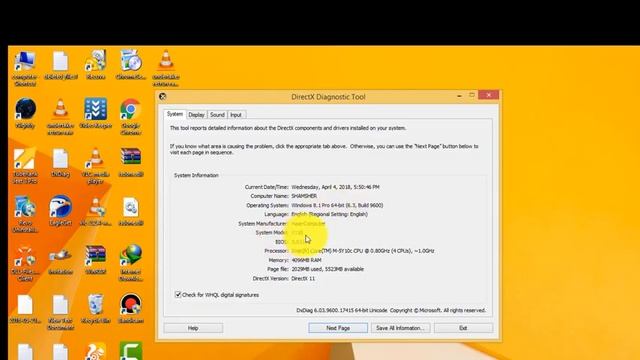 How to Check Graphic Card Detail in Windows PC (Windows 10, 8.1, 7 смотреть онлайн