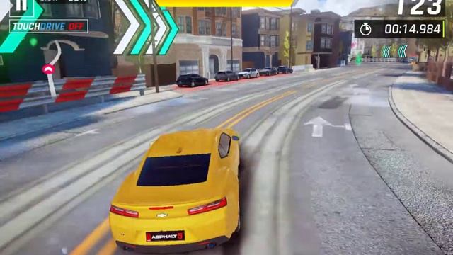 Asphalt 9 Gameplay on Windows 10 | Camaro LT _ Race Against Time смотреть онлайн