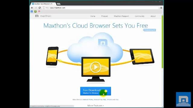 Maxthon Cloud Browser Download and Installation смотреть онлайн