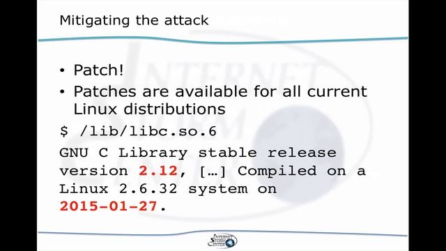 GHOST glibc gethostbyname() vulnerability CVE-2015-0235 смотреть онлайн