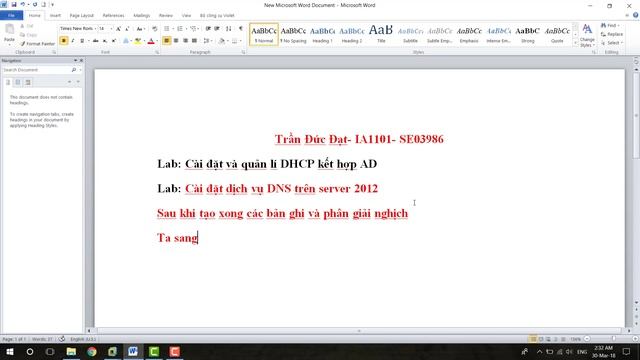 Cài đặt dịch vụ DNS trên Win server 2012 смотреть онлайн