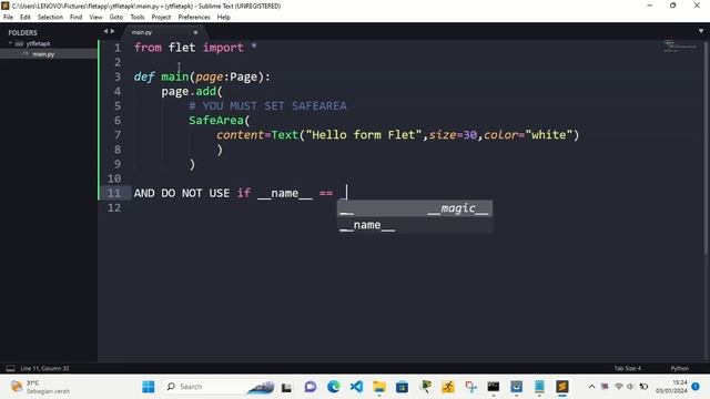 Flet Tutorial - Build APK From WINDOWS