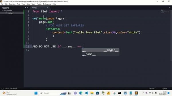 Flet Tutorial - Build APK From WINDOWS