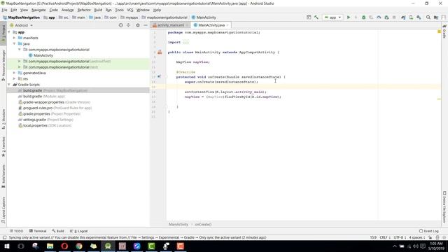 Turn by Turn Navigation using Mapbox SDK in Android Part 1 смотреть онлайн