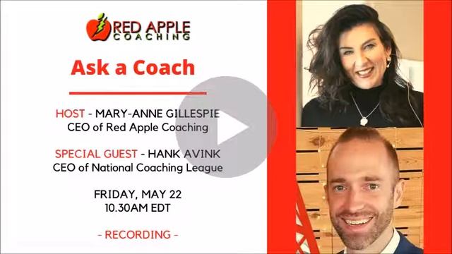 Ask A Coach with Mary-Anne Gillespie and Hank Avink смотреть онлайн