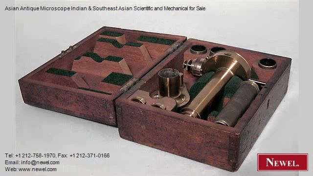 Asian Antique Microscope Indian & Southeast Asian Scientific смотреть онлайн