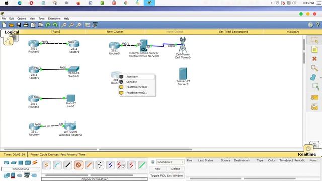 Router To Other Device Connection In Packet Tracer Cisco смотреть онлайн