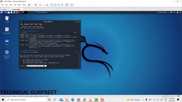 How To Enable Root Account in Kali Linux 2021.3? Learn Ethical Hacking Using Kali Linux EP 02 смотреть онлайн