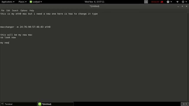 how to set a new mac on linux смотреть онлайн