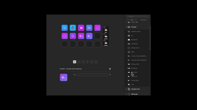 BEOCAST S - Mac OS TouchBar смотреть онлайн