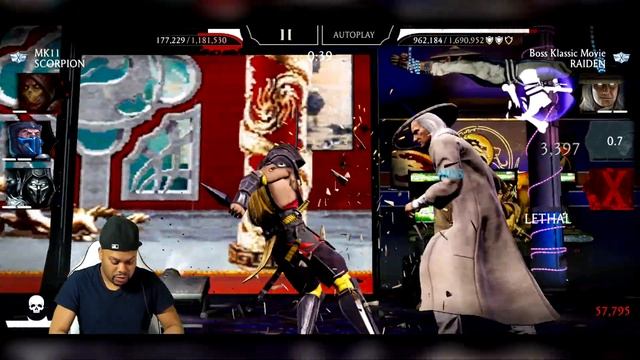 THIS FOOT FETISH IS SO ANNOYING! | MK Mobile: Fatal Klassic Tower Battle 100 (4th run) смотреть онлайн