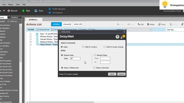 Automation Anywhere Windows Action commands with example смотреть онлайн