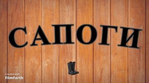 САПОГИ - рассказ Антона Чехова.