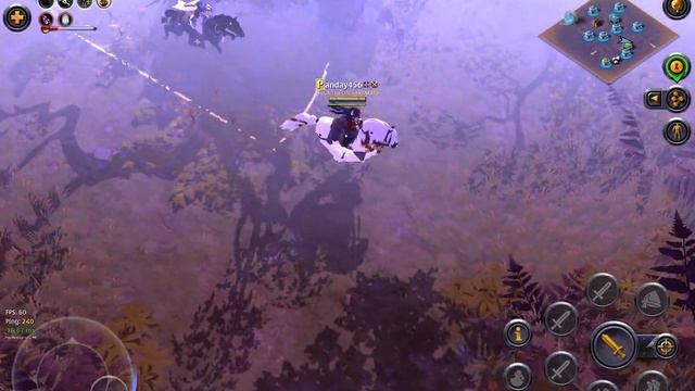 Albion Online (Mobile) - Chest Raid with Battleaxe (w/pvp) смотреть онлайн