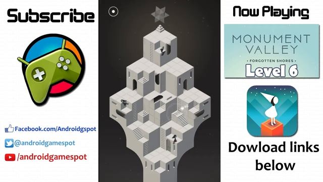 Monument Valley: Forgotten Shores Walkthrough Level 6 HD - Android - iOS смотреть онлайн