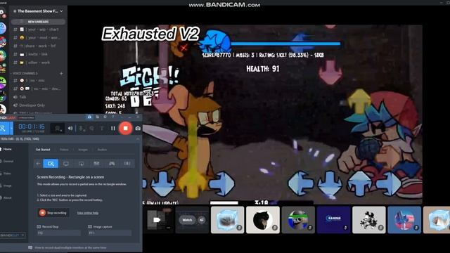 FNF: The Basement Show V.1.75 Final Update: Exhausted V2 (Teaser) смотреть онлайн