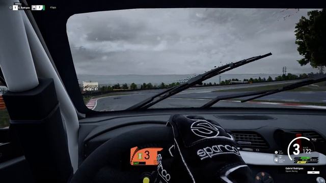 Onboard Maserati GT4 in rainy Kyalami 1:59.814 смотреть онлайн