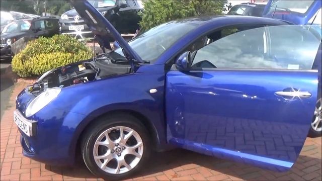 2012 Alfa Romeo Mito 1 4 Sprint 8v 3dr Blue смотреть онлайн