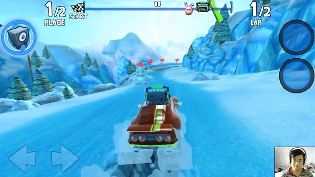 Beach Buggy Racing 2 Android Gameplay | BeatBot & Lambini vs All Boss Battles смотреть онлайн