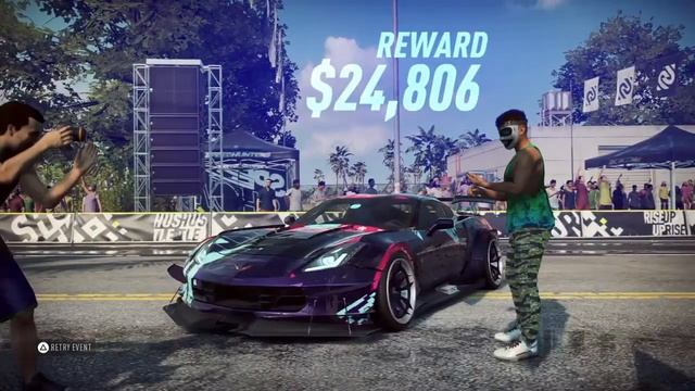 NEED FOR SPEED HEAT CHEVROLET CORVETTE Z06 KHYZHL SALEEM EDITION смотреть онлайн