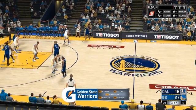 NBA 2k17 - GSW vs Dallas Mavericks - Classic League смотреть онлайн