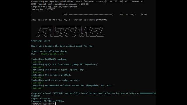 How to install FastPanel on Linux | VPS Tutorial смотреть онлайн