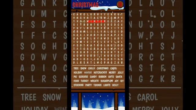 Christmas Word Search for Android Gameplay Demo смотреть онлайн